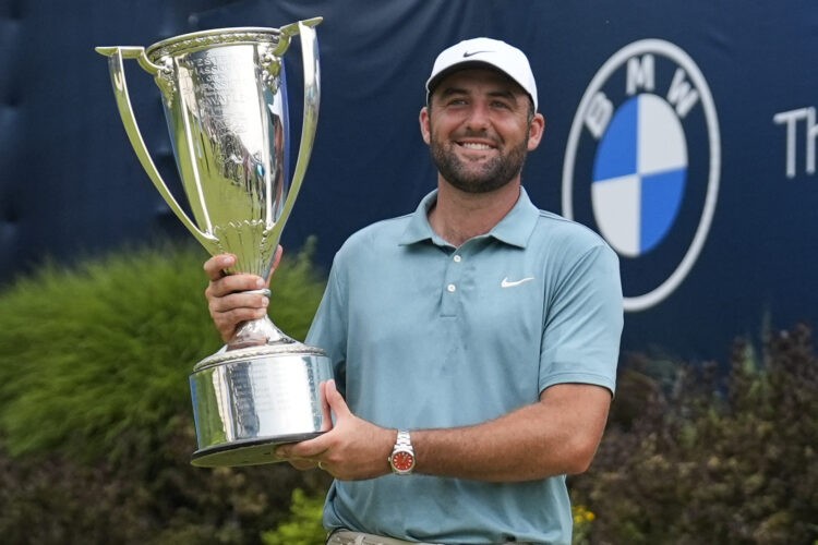 Scheffler Rallies To Win BMW Championship for 5th Victory of the Year